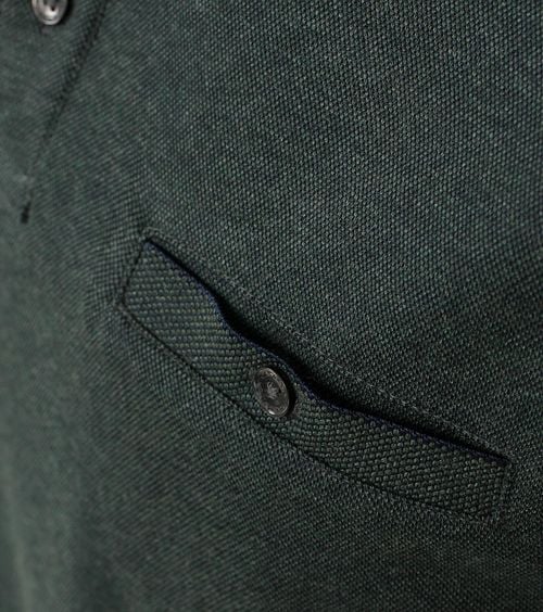 Casa Moda Poloshirt LS Dunkelgrün Product / Detail