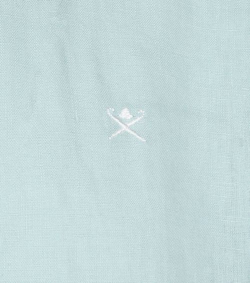 Hackett Hemd Garment Dyed Grün Product / Detail