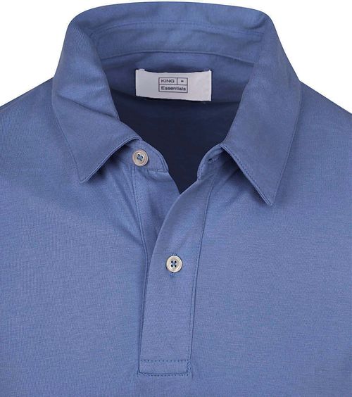 King Essentials The James Polo Shirt Royal Blue Product / Detail