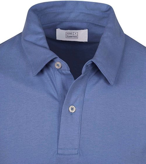 King Essentials The James Poloshirt Royal Blau Product / Detail