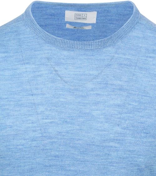 King Essentials The John Pullover Merino Hellblau Product / Detail