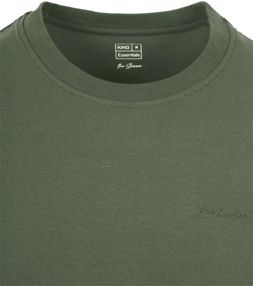 King Essentials The Shawn T-Shirt Olive Green Product / Detail