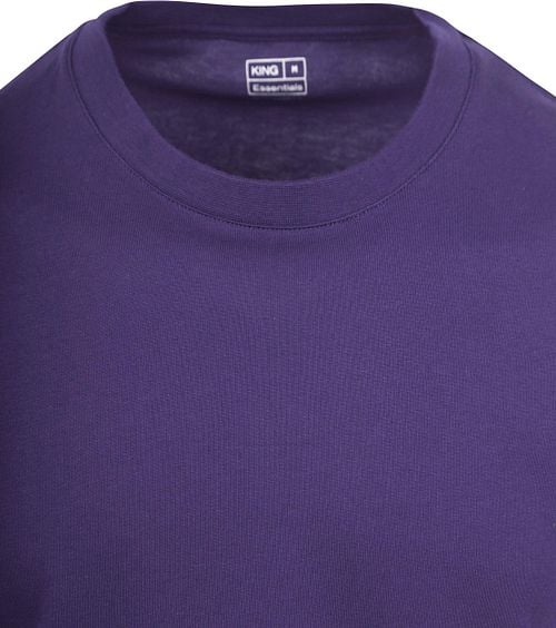 King Essentials The Steve T-Shirt Dark Purple Product / Detail