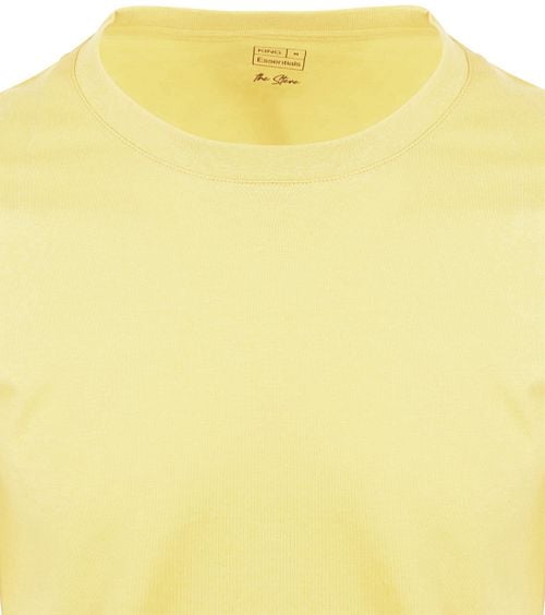 King Essentials The Steve T-Shirt Lichtgeel Product / Detail