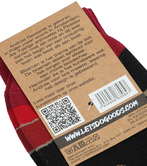 Let's Do Good Chaussettes Andrew Verpakking