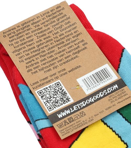 Let's Do Good Socks Andres Verpakking