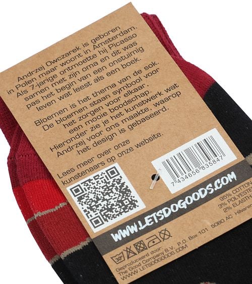 Let's Do Good Socks Andrew Verpakking