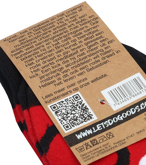 Let's Do Good Socks Sebastian Verpakking