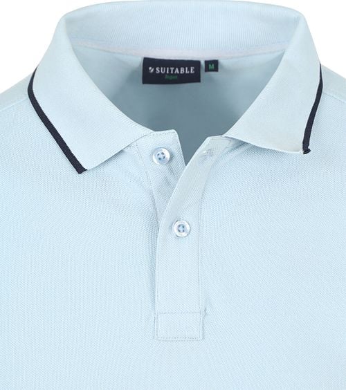 Suitable Respect Polo Tip Ferry Lichtblauw Product / Detail