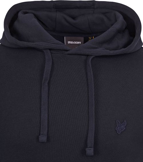 Lyle and Scott Hoodie Tonal Navy Product / Detail