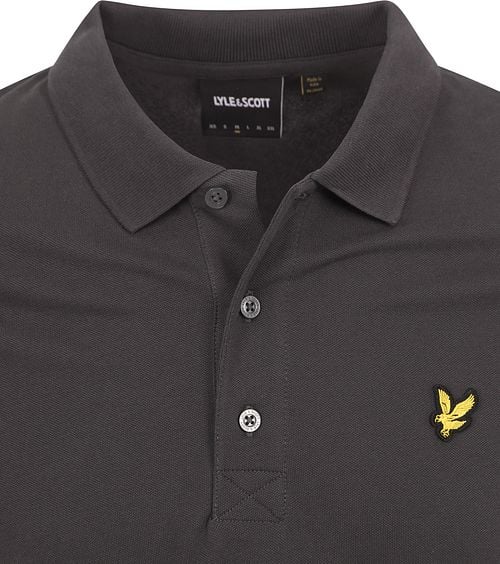Lyle and Scott Polo Plain Anthracite Product / Detail