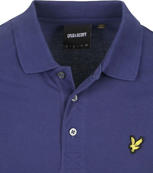 Lyle and Scott Polo Shirt Deep Indigo Product / Detail