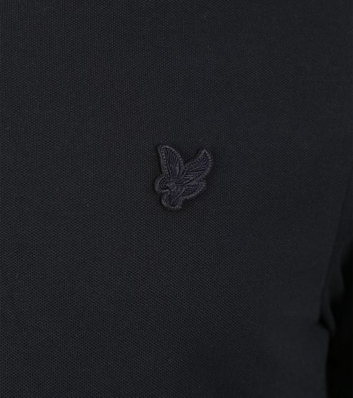 Lyle and Scott Tonal Eagle Polo Navy Product / Detail