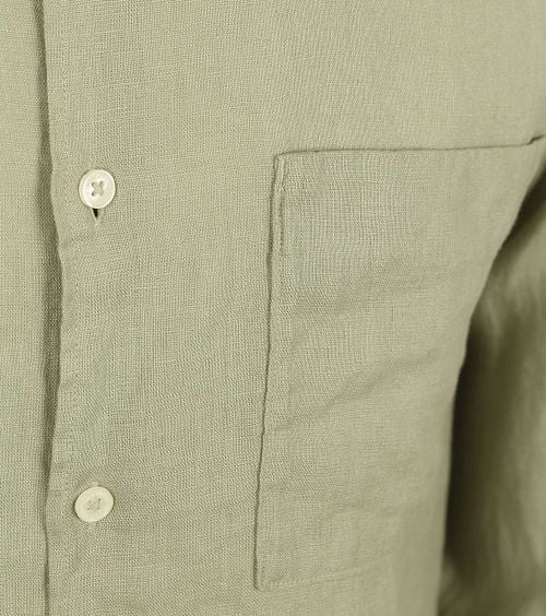 Marc O'Polo Hemd Leinen Grün Product / Detail