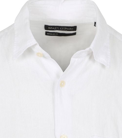 Marc O'Polo Hemd Leinen Weiß Product / Detail
