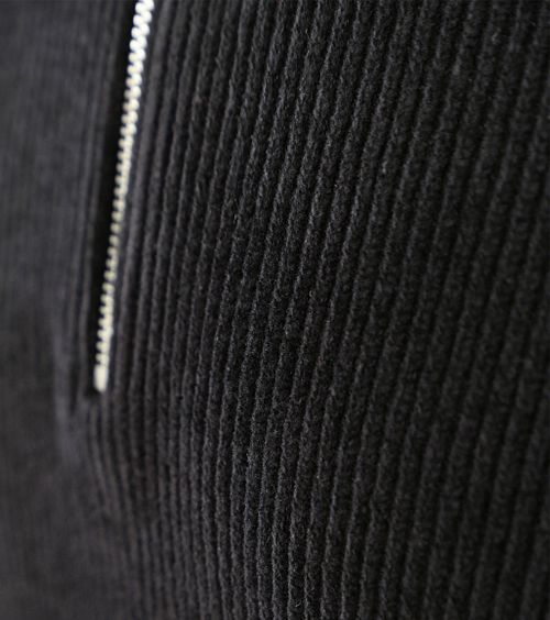 Marc O'Polo Half Zip Pullover Corduroy Schwarz Product / Detail