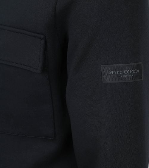 Marc O'Polo Scuba Interlock Overshirt Navy Product / Detail