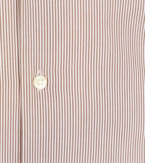 Steppin' Out Chemise Rayures Marron Product / Detail