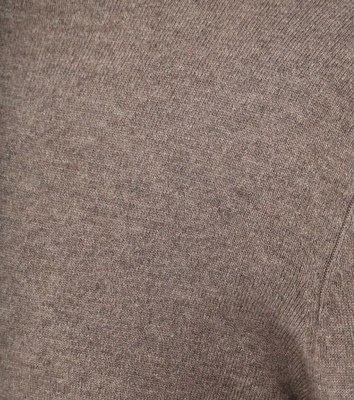 Steppin' Out Pull Half Zip Laine Merino Taupe Product / Detail