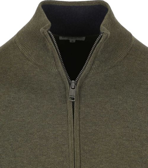 McGregor Cardigan Vert Olive Product / Detail