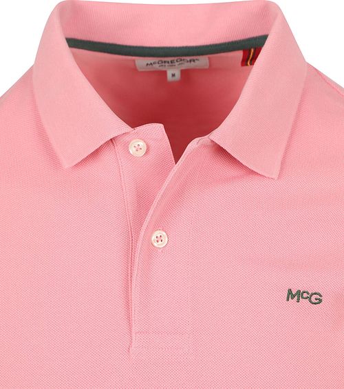 McGregor Piqué Polo Shirt Pink Product / Detail