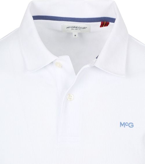 McGregor Piqué Polo Wit Product / Detail