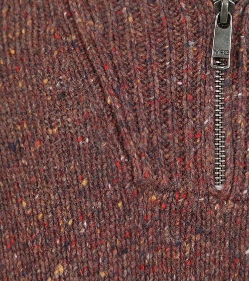 McGregor Half Zip Pullover Merinowolle Braun Product / Detail