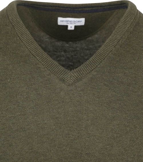 McGregor Pullover V-Ausschnitt Olivgrün Product / Detail
