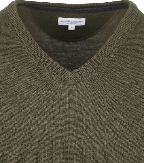 McGregor Pullover V-Ausschnitt Olivgrün Product / Detail