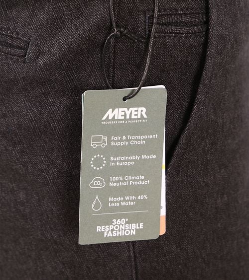 Meyer Chino Bonn Anthrazit Melange Product / Detail