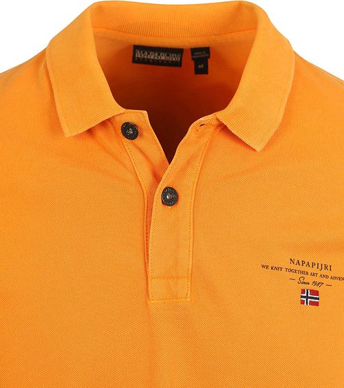 Napapijri Polo Elbas Orange Product / Detail