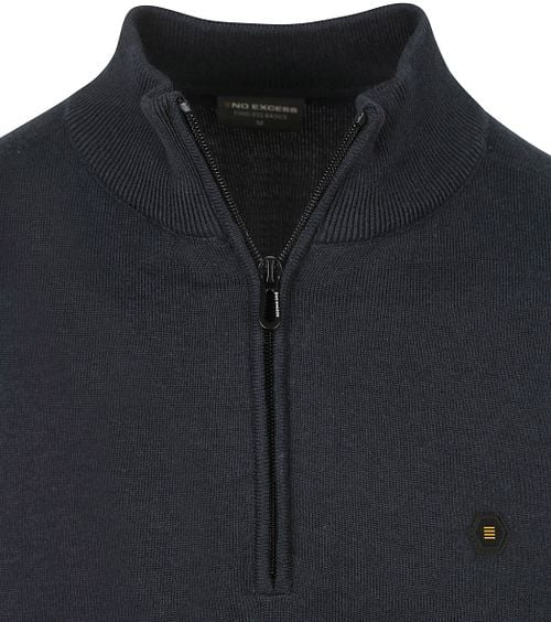 No Excess Half Zip Pullover Navy Product / Detail