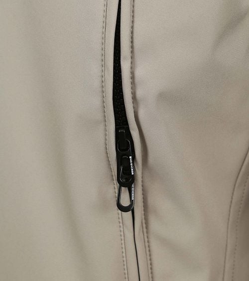 No Excess Jacket Half Long with Hood Beige Product / Detail