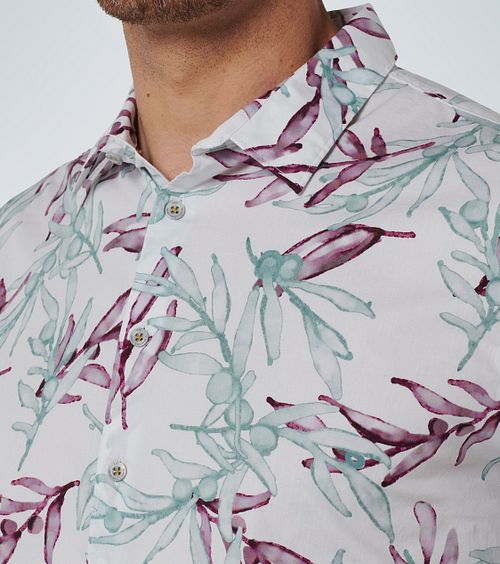 No Excess KA Hemd Multicolour Druck Model / Detail