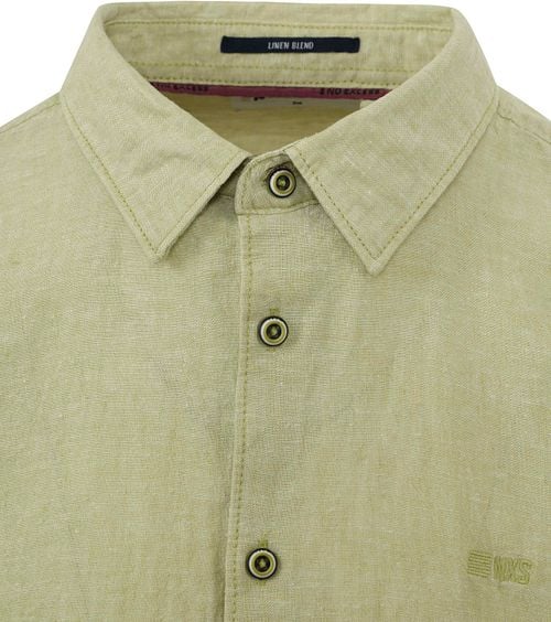 No Excess Overhemd Linnen Groen Product / Detail