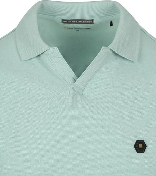 No Excess Polo Shirt Riva Solid Turquoise Product / Detail