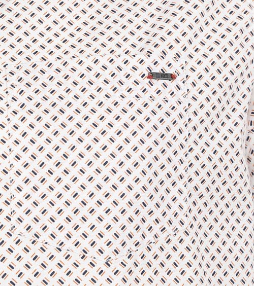 No Excess Shirt Stripes Orange Product / Detail