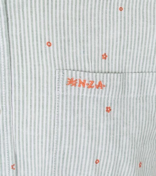 NZA Hemd Emerson Leinen Blend Grün Product / Detail