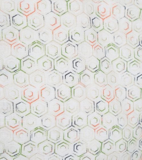No Excess Overhemd Linnen Off-white Print Product / Detail