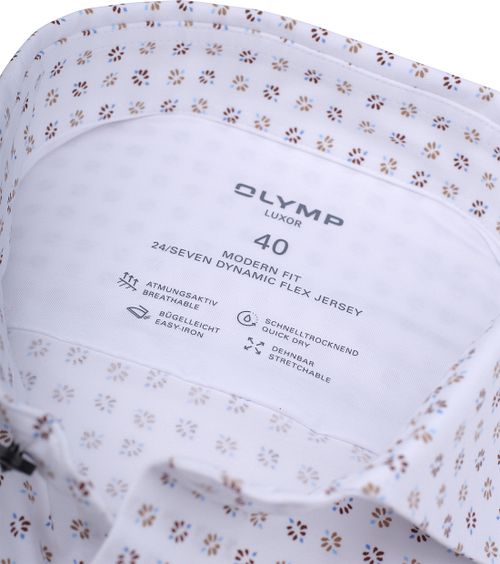 Olymp Chemise Luxor Impression Blanche Product / Detail
