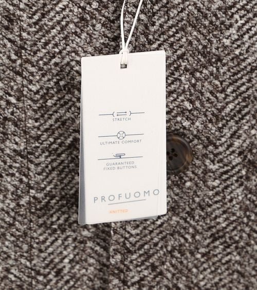 Profuomo Blazer Braun Melange Product / Detail