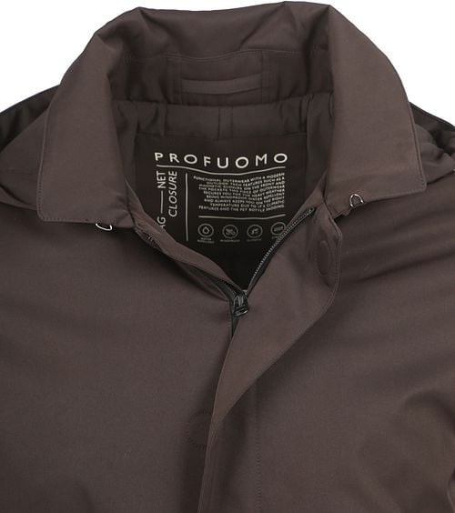 Profuomo Magnet Coat Brown Product / Detail
