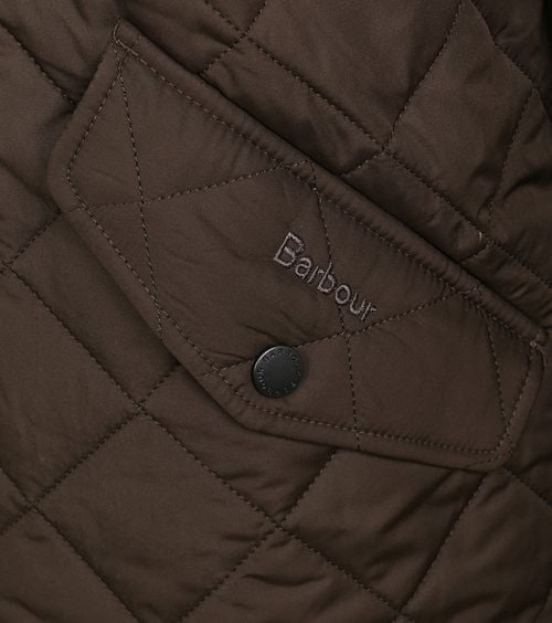 Quilted Jacket Barbour Chelsea Olive Green Product / Detail