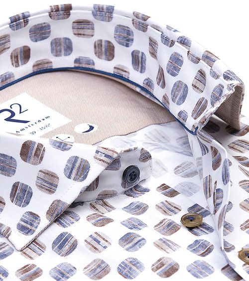 R2 Hemd Druck Blau Product / Detail