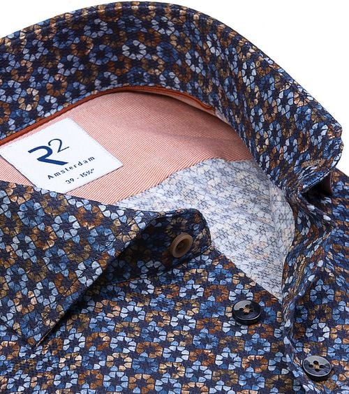 R2 Shirt Print Dark Blue Product / Detail