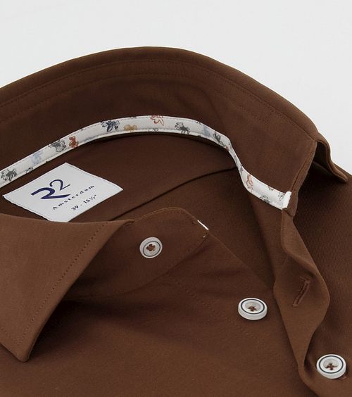 R2 Shirt Widespread Brown Product / Detail