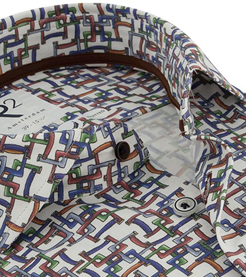 R2 Shirt Knitted Print Multicolour Product / Detail