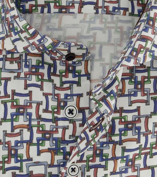 R2 Shirt Knitted Print Multicolour Product / Detail