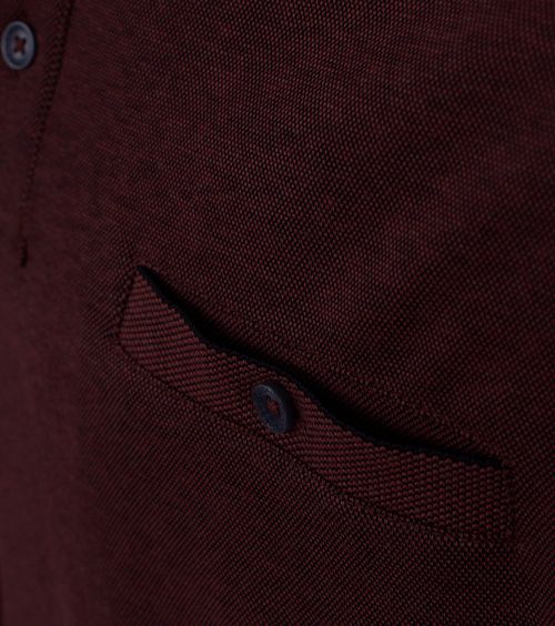 Casa Moda Polo ML Rouge Bordeaux Product / Detail
