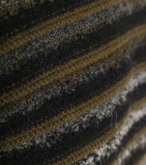 BOSS Pullover Aturn Wool Blend Streifen Schwarz Product / Detail